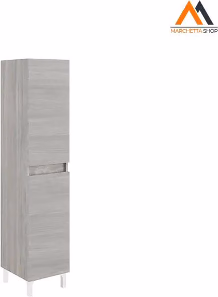 COLONNA PER BAGNO 'LISBONA' rovere bianco