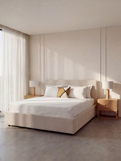 Letto imbottito Veneto con divano e base contenitore Kenay Home L/P: 150 x 190 cm, beige o bianco