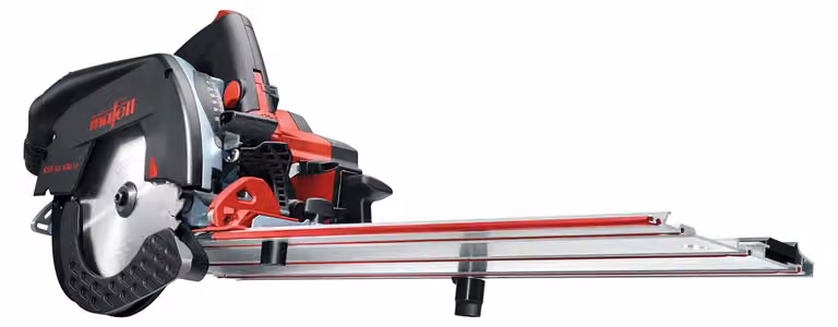Sega a batteria con guida a taglio Mafell KSS 50 18 M bl in valigetta di trasporto | 91D701