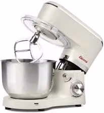 Impastatrice Planetaria Girmi IM47 da 1300 W con Ciotola in Acciaio Inox da 6 l, Bianca