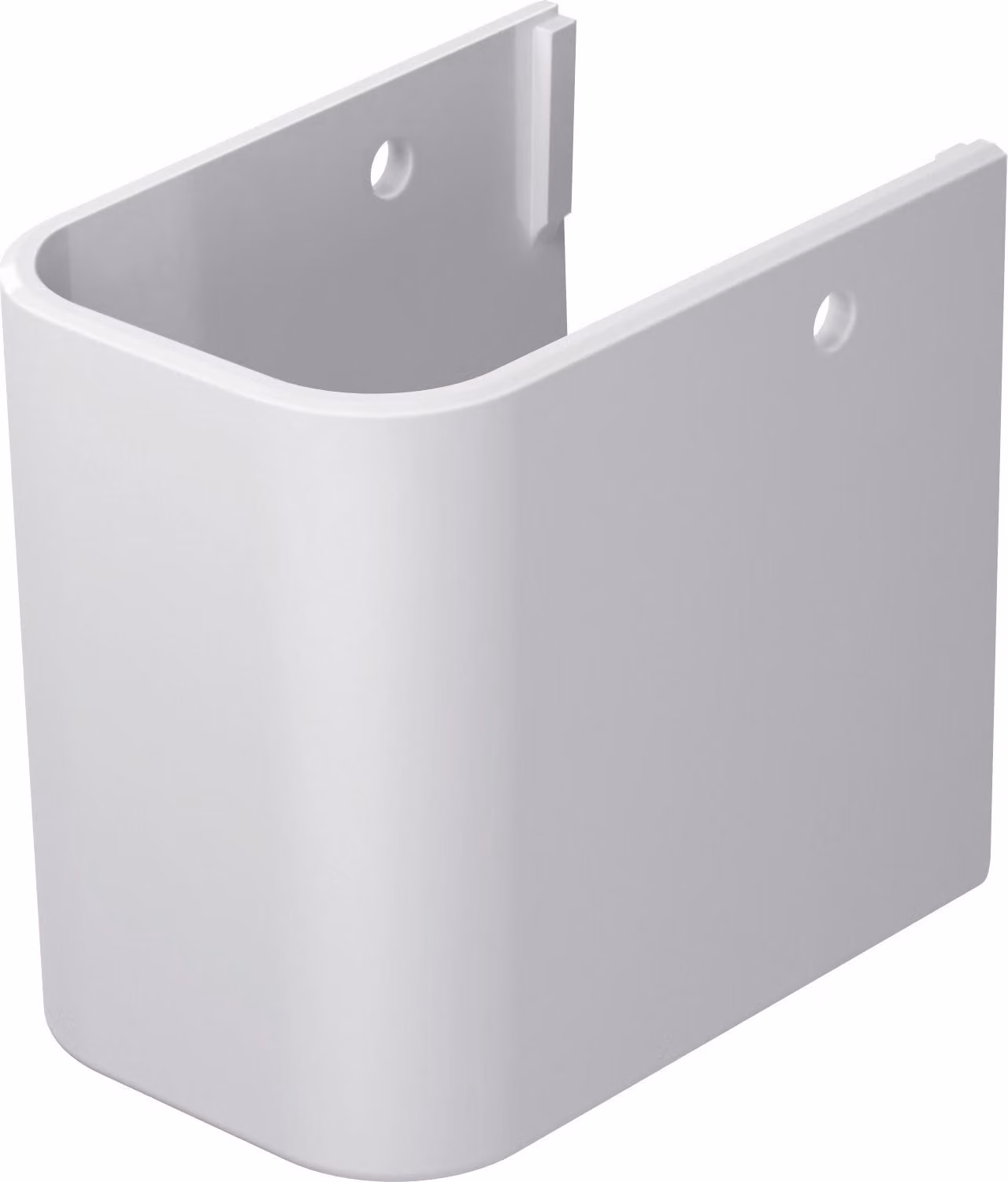 Duravit demi-colonne Happy D.2 pour lavabo 80, 65, 60cm, 0858280000, 0858280000