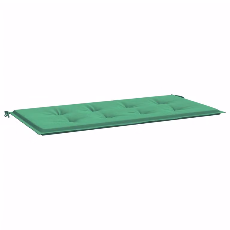 Cuscino per Panca Verde 120x50x4 cm in Tessuto Oxford