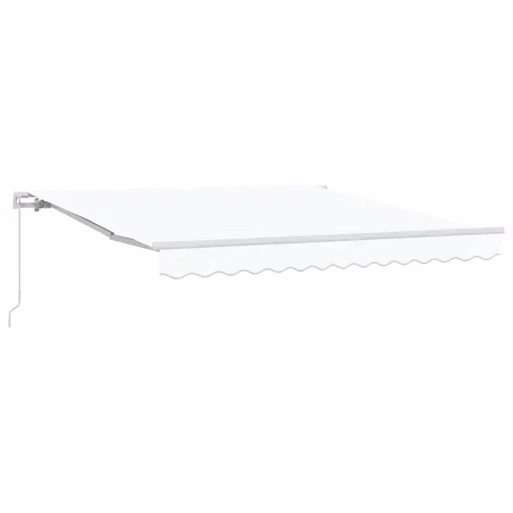 Tenda retrattile Videx in poliestere e alluminio bianco L: 350 cm, P: 250 cm – 2