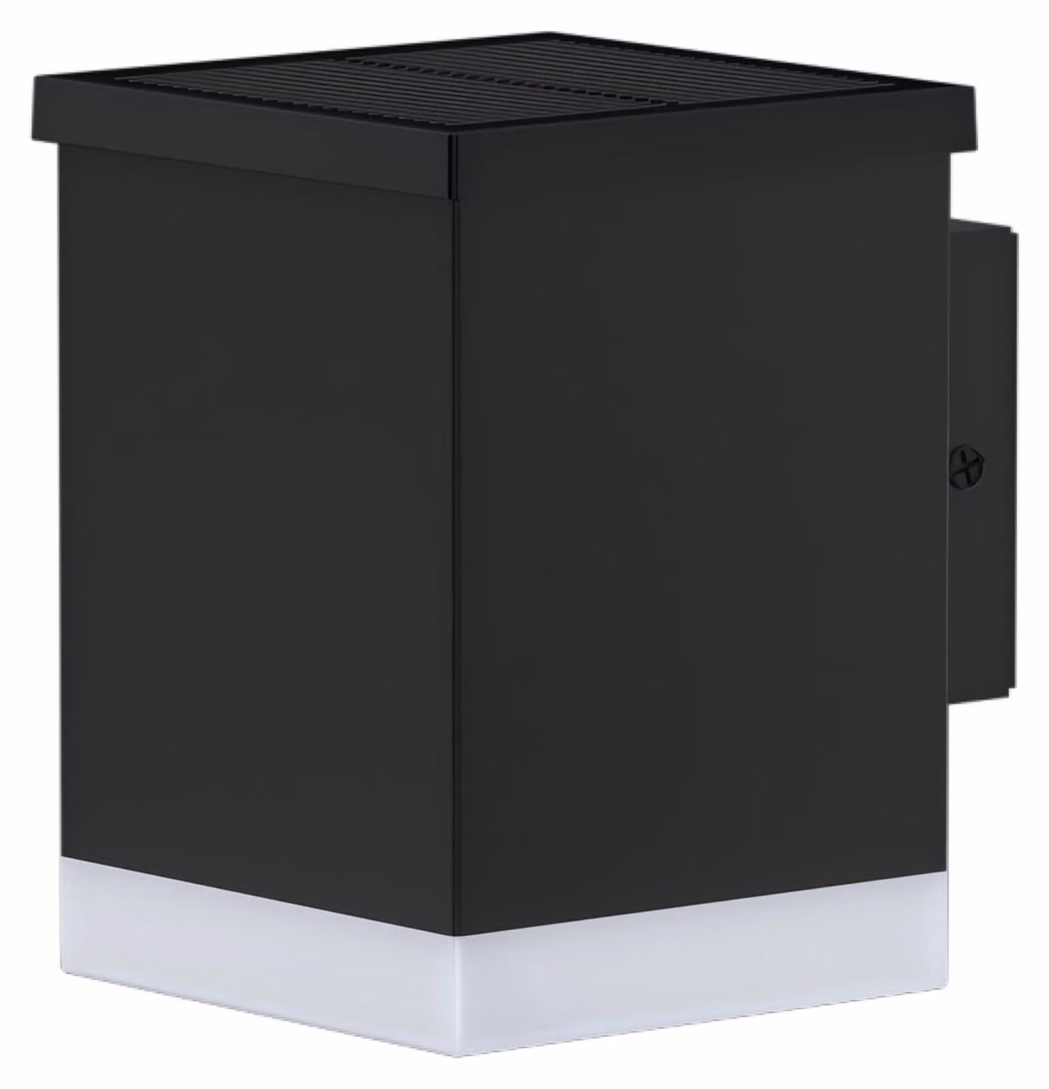 Lampada solare a LED, luce bianca calda, colore nero, dimensioni 11,5 cm, 100 lumen