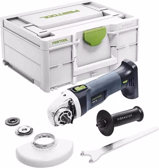 Smerigliatrice angolare Festool AGC 18-125 EB-Basic grigia con Systainer SYS3 M 187