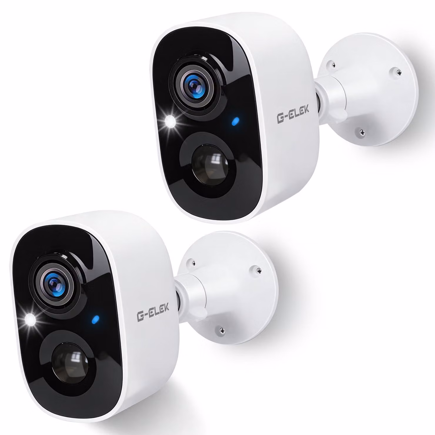 Telecamera di sicurezza esterna - 2K, 3MP, wireless - Visione notturna a colori - Resistente agli agenti atmosferici (IP66)