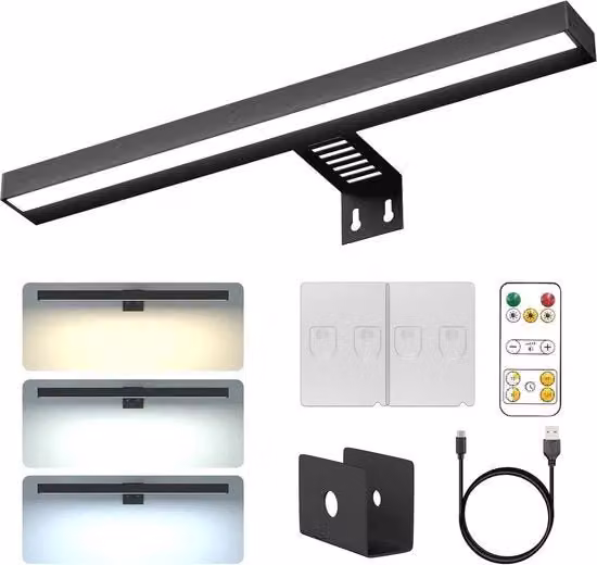 Lampada da parete fotovoltaica con telecomando - luce da pennello regolabile per arte e decorazione