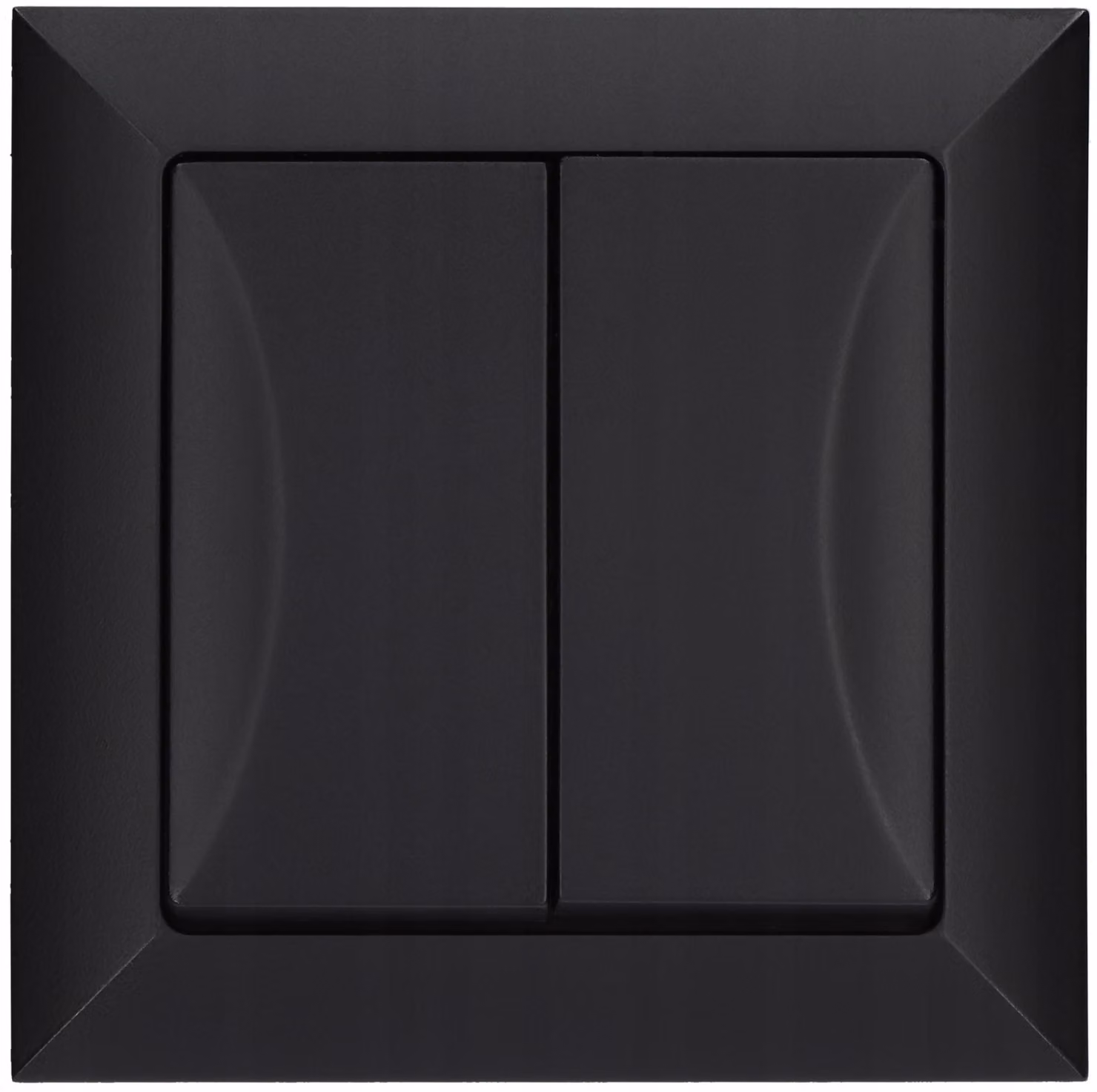 Interruttore per avvolgibili Timex-Elektro, colore nero opaco