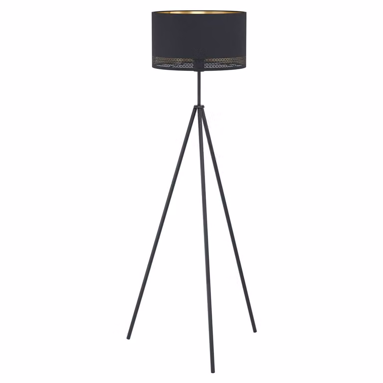 Lampada da terra Eglo 99279 ESTEPERRA E27 1x40 W nero
