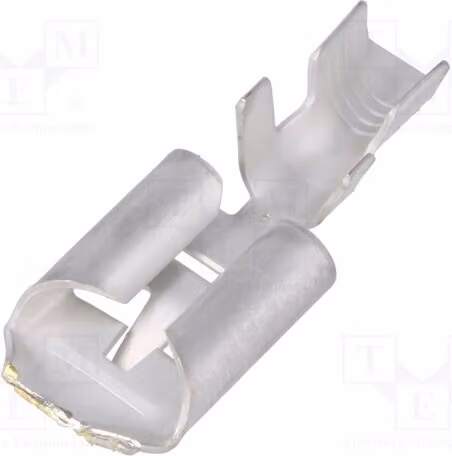 5x Connettore: piatto, per cavi da 3÷6 mm², 9,5 mm, 1,2 mm, femmina, morsetto, codice 280756-2, isolato (nuovo)