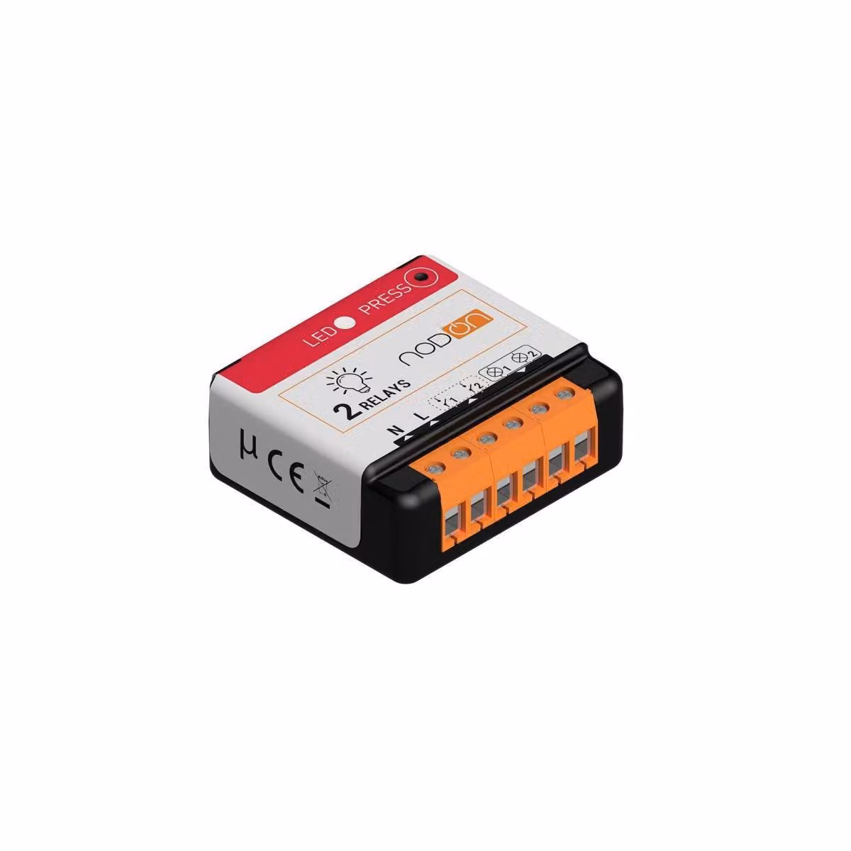 NODON, modulo luminoso Zigbee impermeabile IPX2, bianco