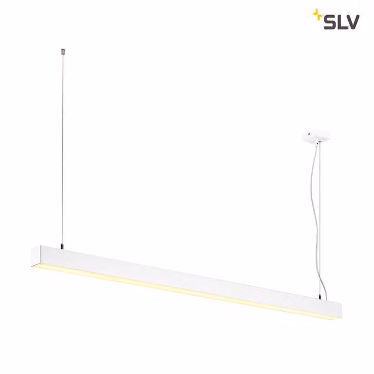 SLV Q-Line Dali Lampada a sospensione LED singola Dimmerabile Bianco