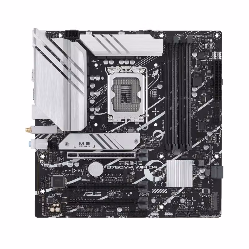 Scheda madre Asus Prime B760M-A WiFi D4 Intel B760 LGA 1700 Micro ATX Nero – 2