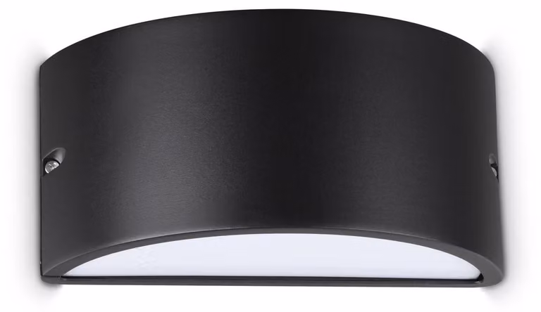 Plafoniera REX-2 E27 Finitura Nera IP44 Ideal Lux