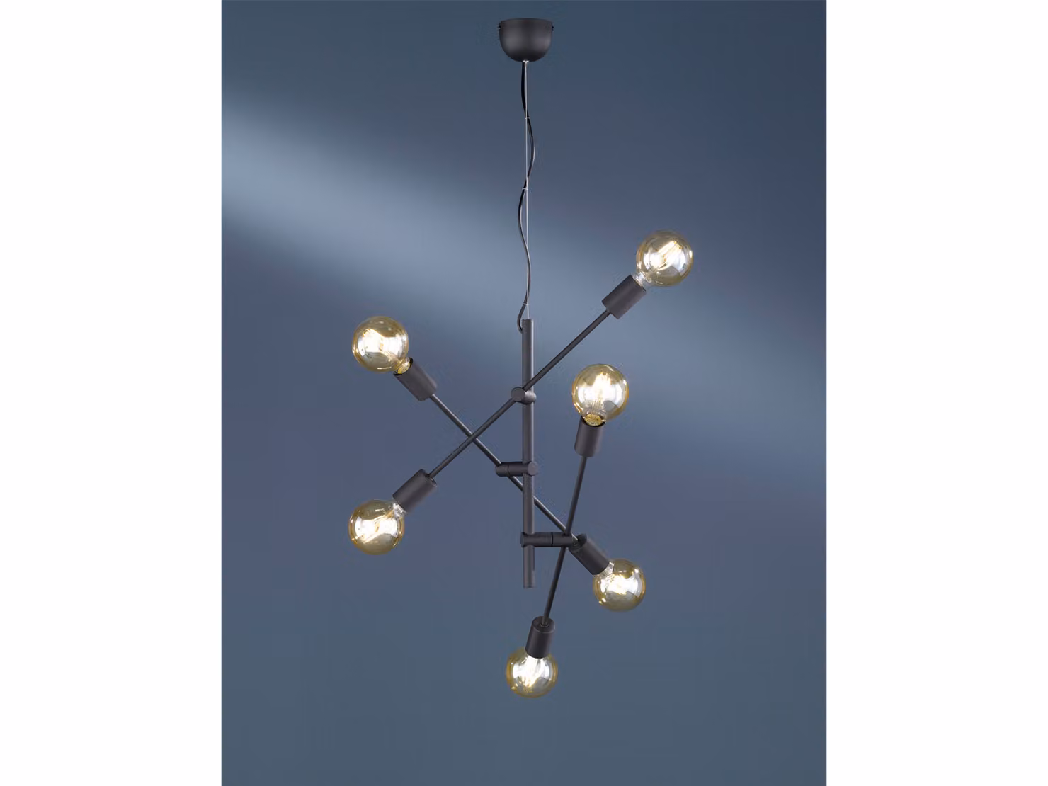 Lampada a sospensione Cross a 6 luci