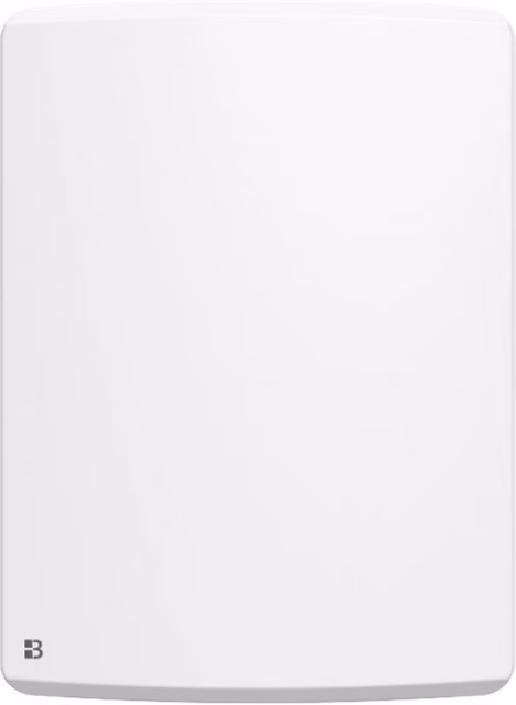 Radiatore elettrico verticale Bestherm ARIA in ceramica e metallo 1000W, Bianco