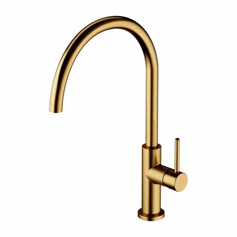 Omnires Y Y1251GLB Rubinetto per lavello, oro spazzolato