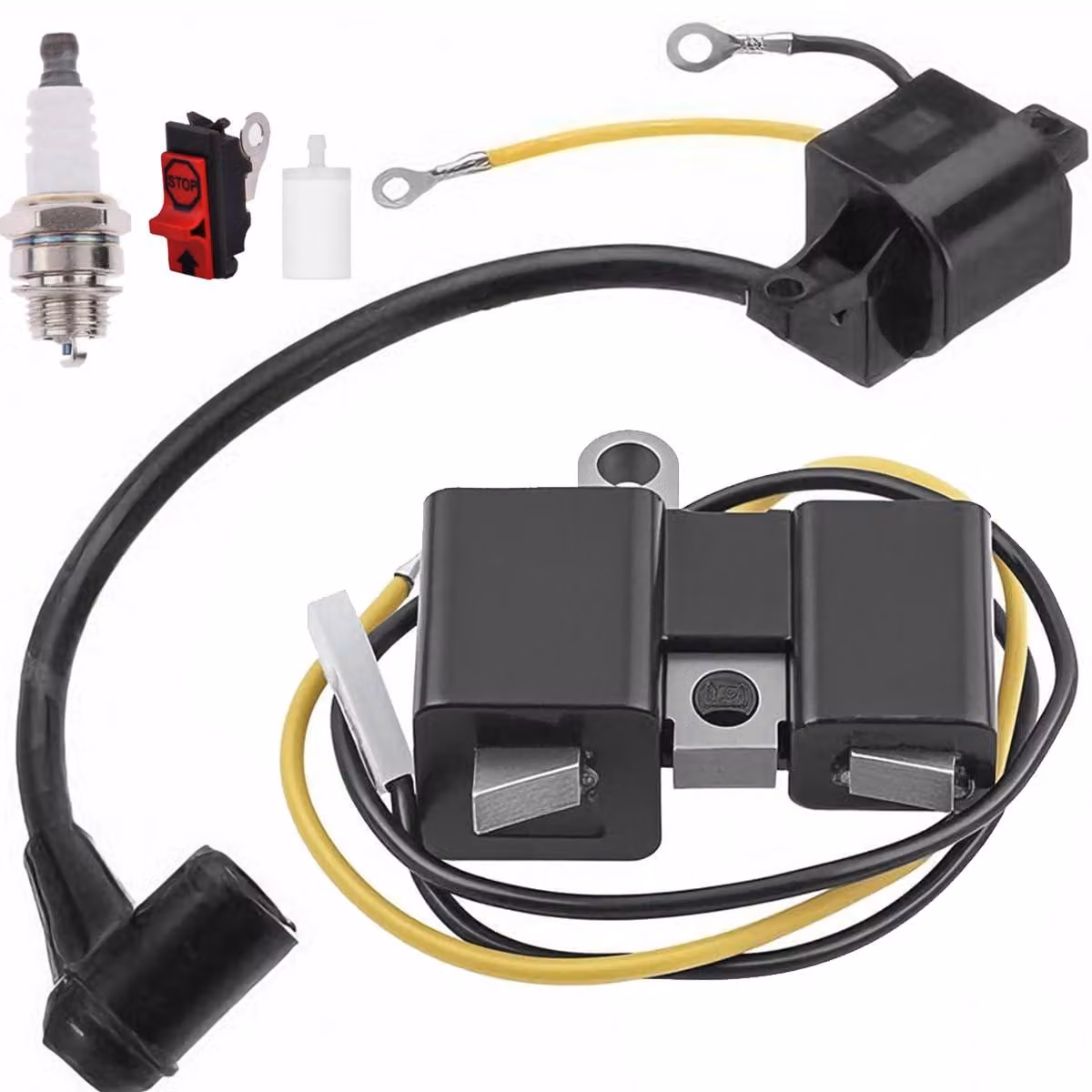 Kit di pistoni e cilindri per motoseghe Husqvarna 61, 66, 162, 166, 266, 266XP, 266SE e Jonsered 630, 670 - Ricambi - WA-NL-1501