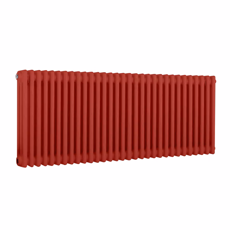 Radiatore Orizzontale a Colonne (3 Colonne) 500mm x 1415mm - Rosso (Siamese Rosso) - Regent