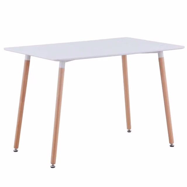 Tavolo da pranzo, Design moderno e minimalista, Materiali resistenti, Bianco