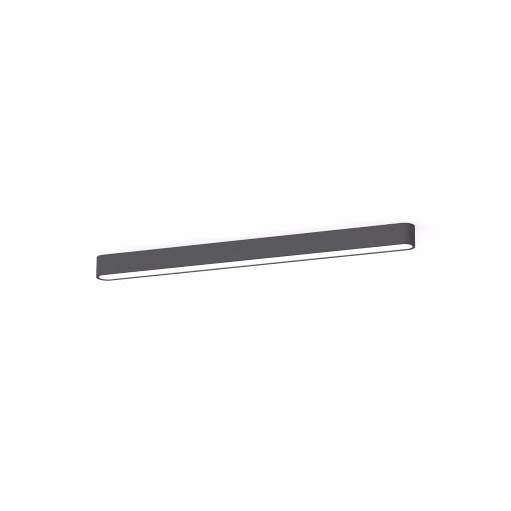 Plafoniera LED Nowodvorski Lighting Soft 7533 colore grafite con struttura in alluminio e plastica, forma rettangolare, montaggio a superficie – 2
