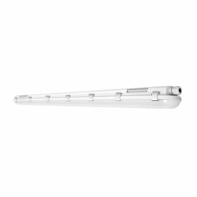 Luce LED a prova di umidità "Damp Proof 2" 46W 830 (bianco caldo) 1.500mm Grigio IP65
