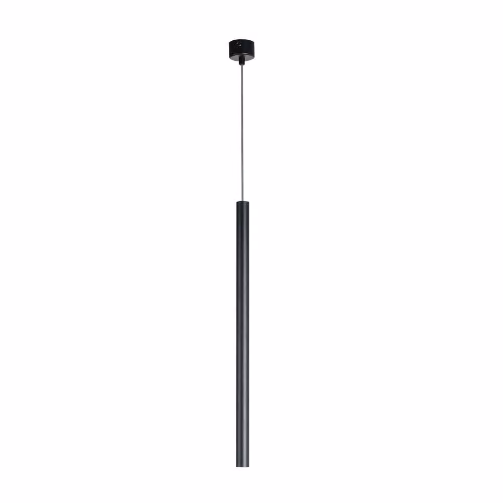 Lampada a sospensione Lungo nera 1xG9x5W in metallo, dimensioni: 150x5x5 cm, IP20, Light Prestige