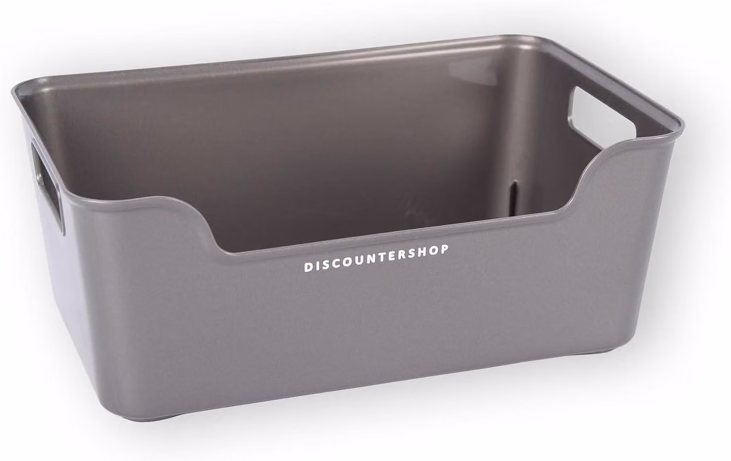 Contenitore in plastica trasparente, capacità 1 litro, compatto, ideale per abbigliamento