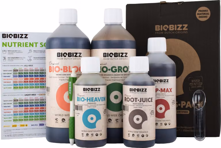 BioBizz Starters-Pack set completo di fertilizzanti per la coltivazione indoor