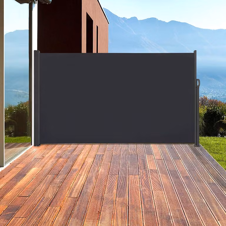 Uittrekbares Windscherm per balcone e terrazza - 160 x 300 cm, antracite
