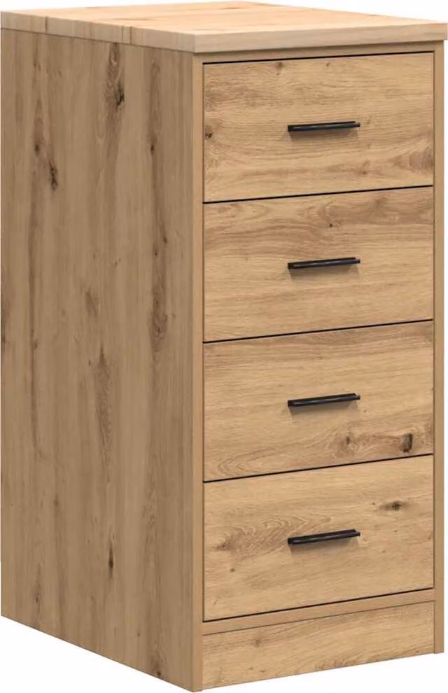 Armadietto per Garage in Rovere Artigianale 40x51x85 cm
