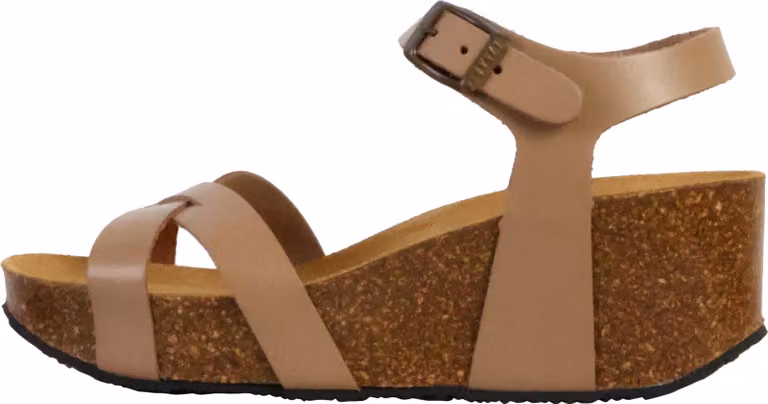 Sandali con zeppa in pelle So Final