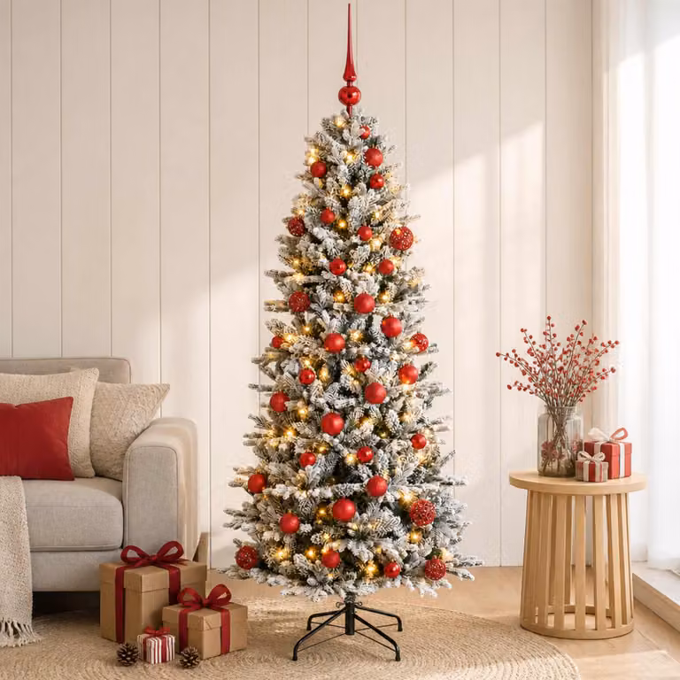 vidaXL Albero di Natale artificiale con palline 150 cm 150 LED