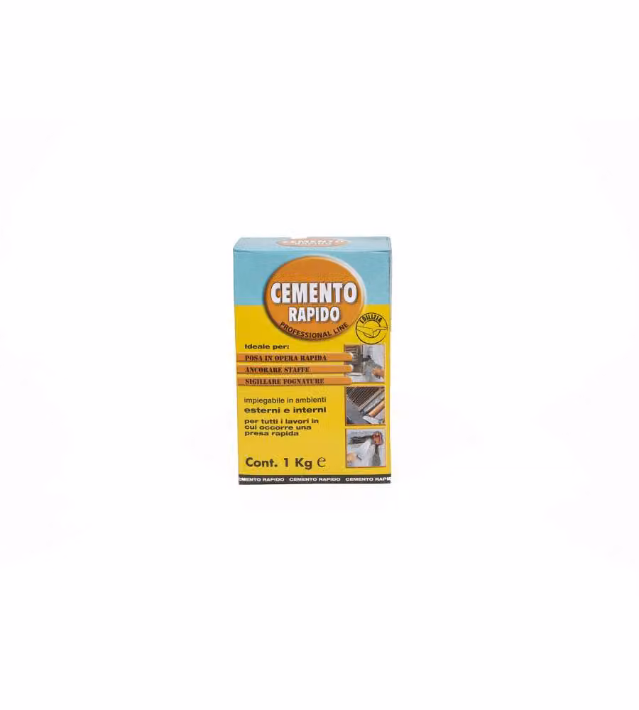 Colorchimica Cemento rapido 1 kg - Polvere per presa rapida interna ed esterna