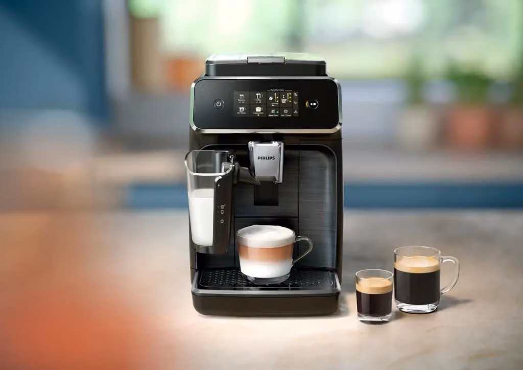 Philips Macchina da caffè espresso superautomatica Serie 2300 LatteGo, Nero, 1500 W, con display touch e controllo tramite app – 2