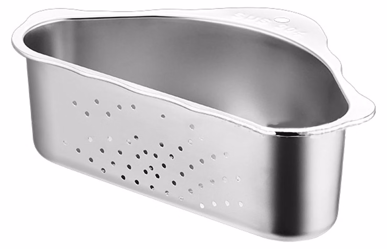 Scarico angolare in acciaio inossidabile per lavello, dimensioni 24x15x8 cm