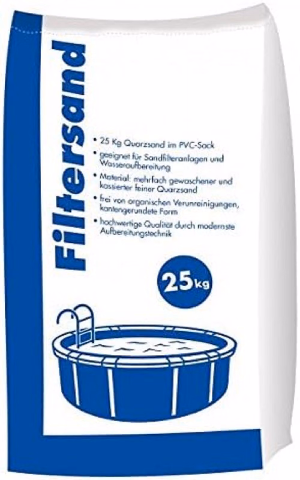 Filtri Hamann Mercatus, granulometria 0,4-0,8 mm, confezione da 25 kg