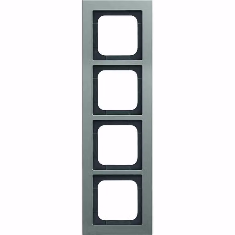 BUSCH-JAEGER Telaio 4f pt mt metallo f.GEB-K
