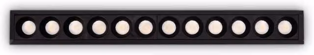 Lampada da incasso LED Lika Fi Slim Ideal-Lux, colore nero, 20W, luce bianca calda 3000K