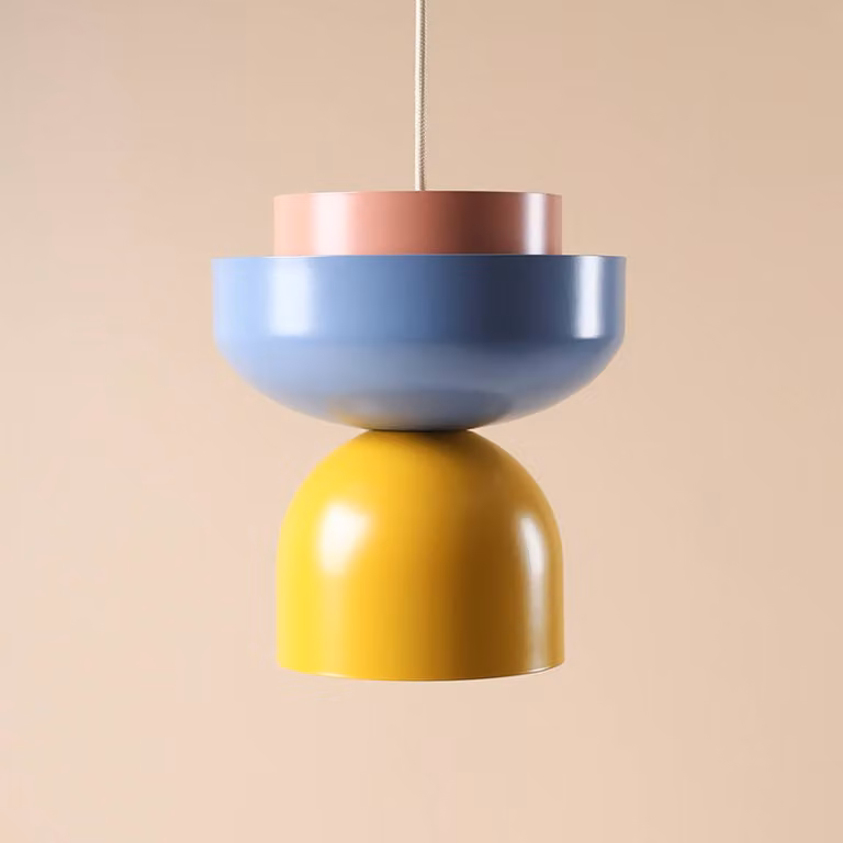 Lampada a sospensione Ulia ALDEX, dimmerabile, Multicolore, Soggiorno / Sala da pranzo, Metallo, Moderno, Lampada a sospensione
