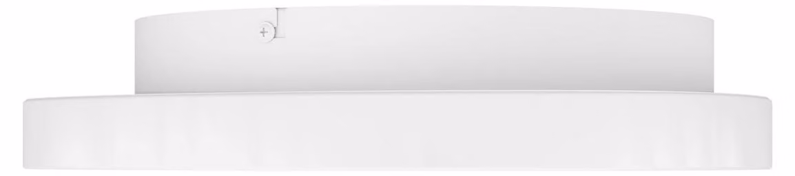 Lampada a soffitto a LED - Diametro 35 cm - Bianco - Plastica - Acciaio