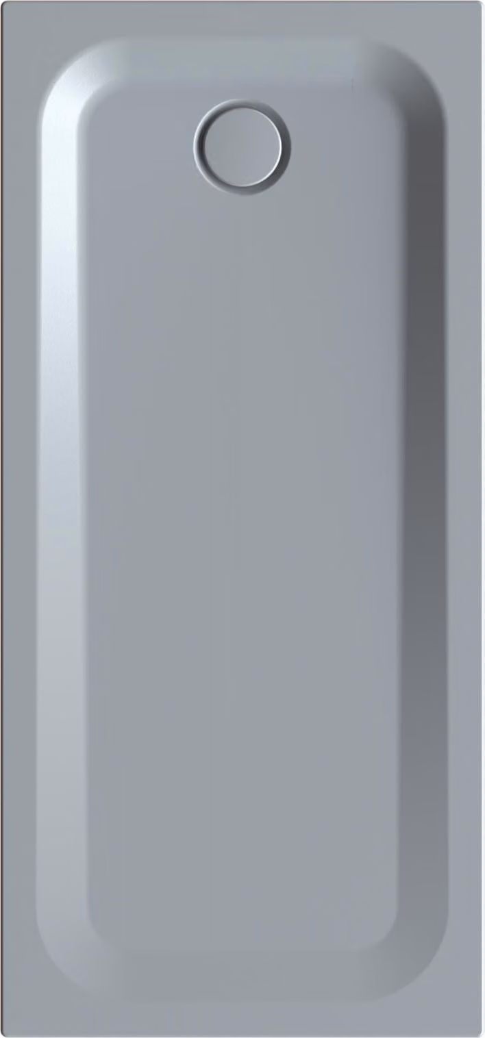 Receveur de douche rectangulaire BetteUltra avec support de baignoire minimum, 1500x700x35mm, 5914-412T1, 5914-412T1