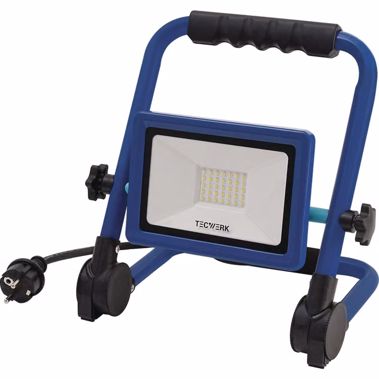TECWERK Faretto LED 30 W 2200 lm 5m H07RN-F 3x1mm² IP65 TECWERK
