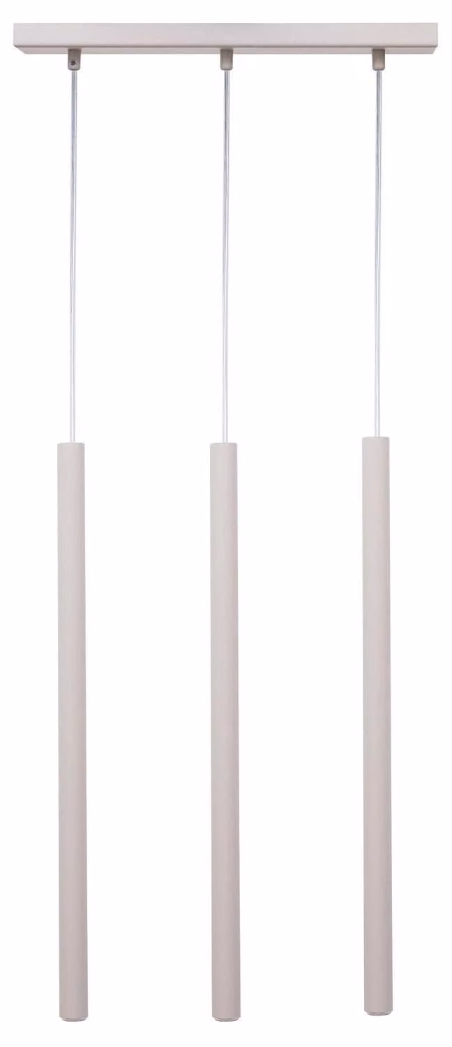 Lampada a sospensione SOPEL grigio chiaro 3xG9x3W in metallo, dimensioni: 80x38x5 cm, IP20, Sigma Lighting