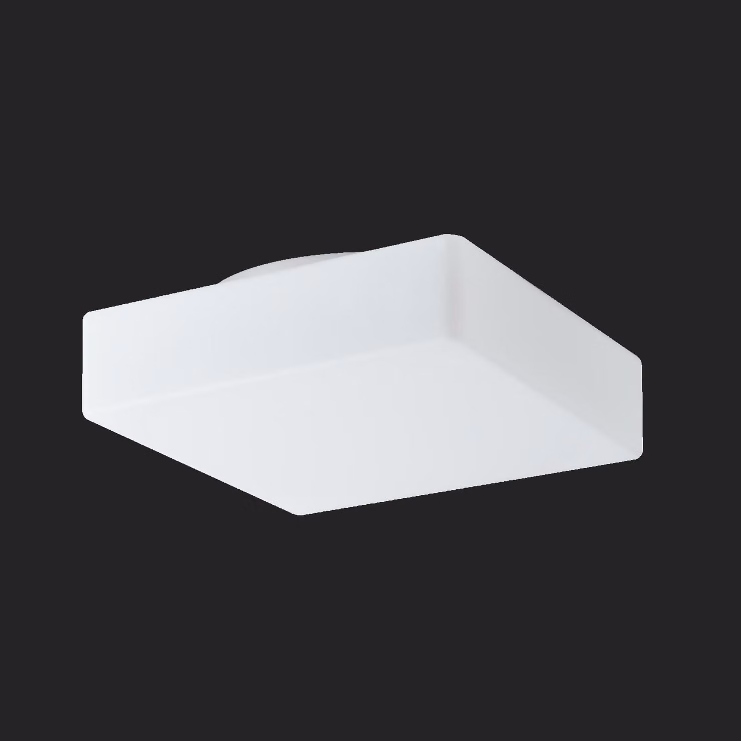OSMONT LIN59201 LINA 6 apparecchio da soffitto/parete in vetro bianco IP43 3000 K 20W LED HF combinazione di emergenza 3 h