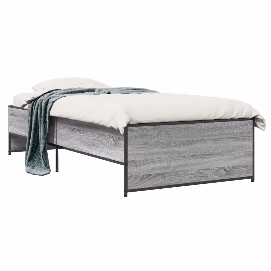 Giroletto Sonoma grigio per letto L: 80 cm, P: 200 cm, H: 103 cm – 2