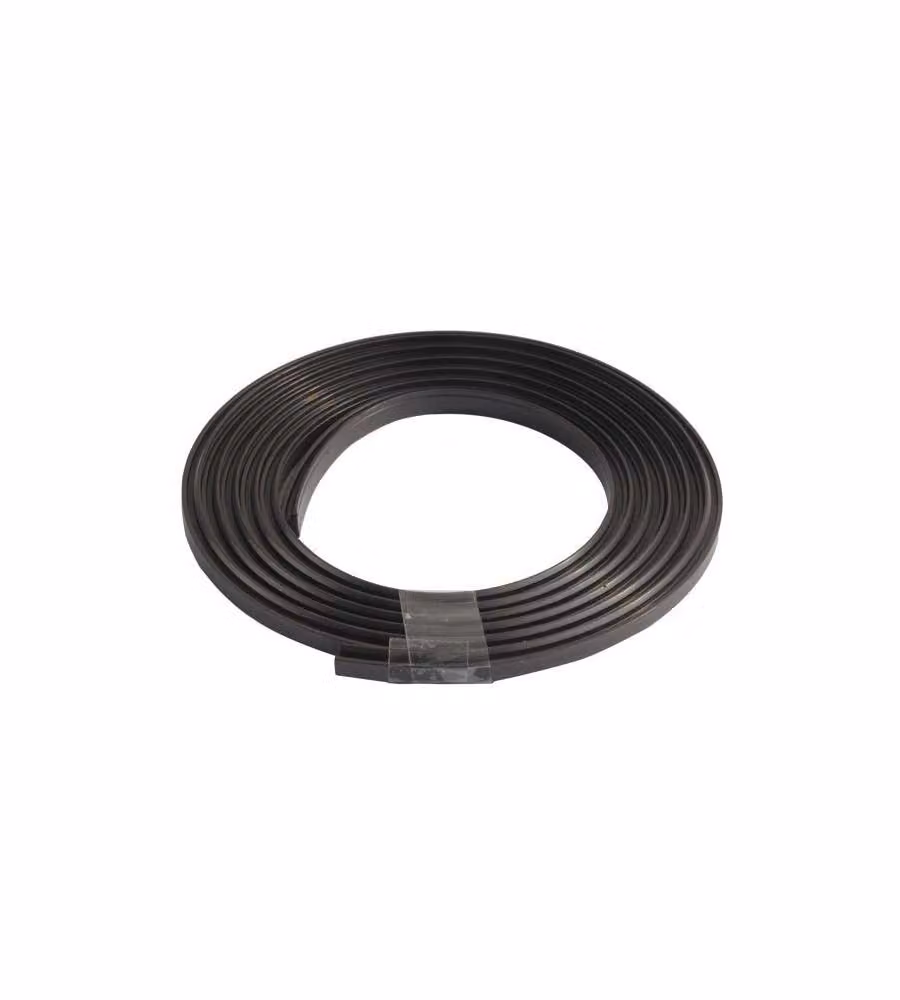 Profilo Zanzariere in Alluminio Nero con Magnete Adesivo - 2m