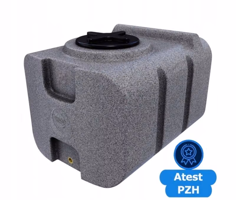 Serbatoio in plastica per acqua piovana in marmo da 100l per l'agricoltura 69x48x43