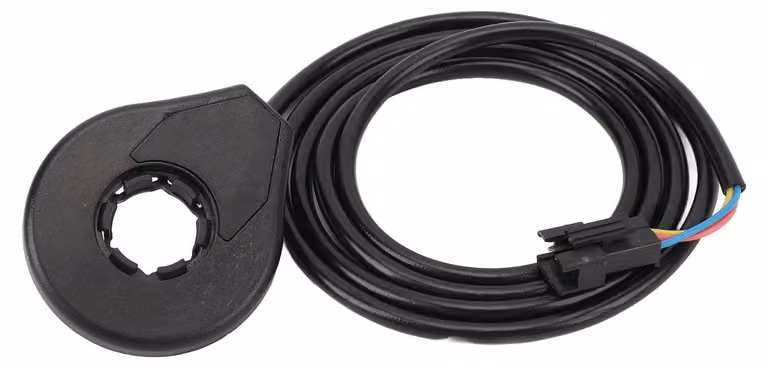 Sensore di assistenza alla pedalata a doppio sensore Hall, ABS, 12 magneti, per biciclette elettriche