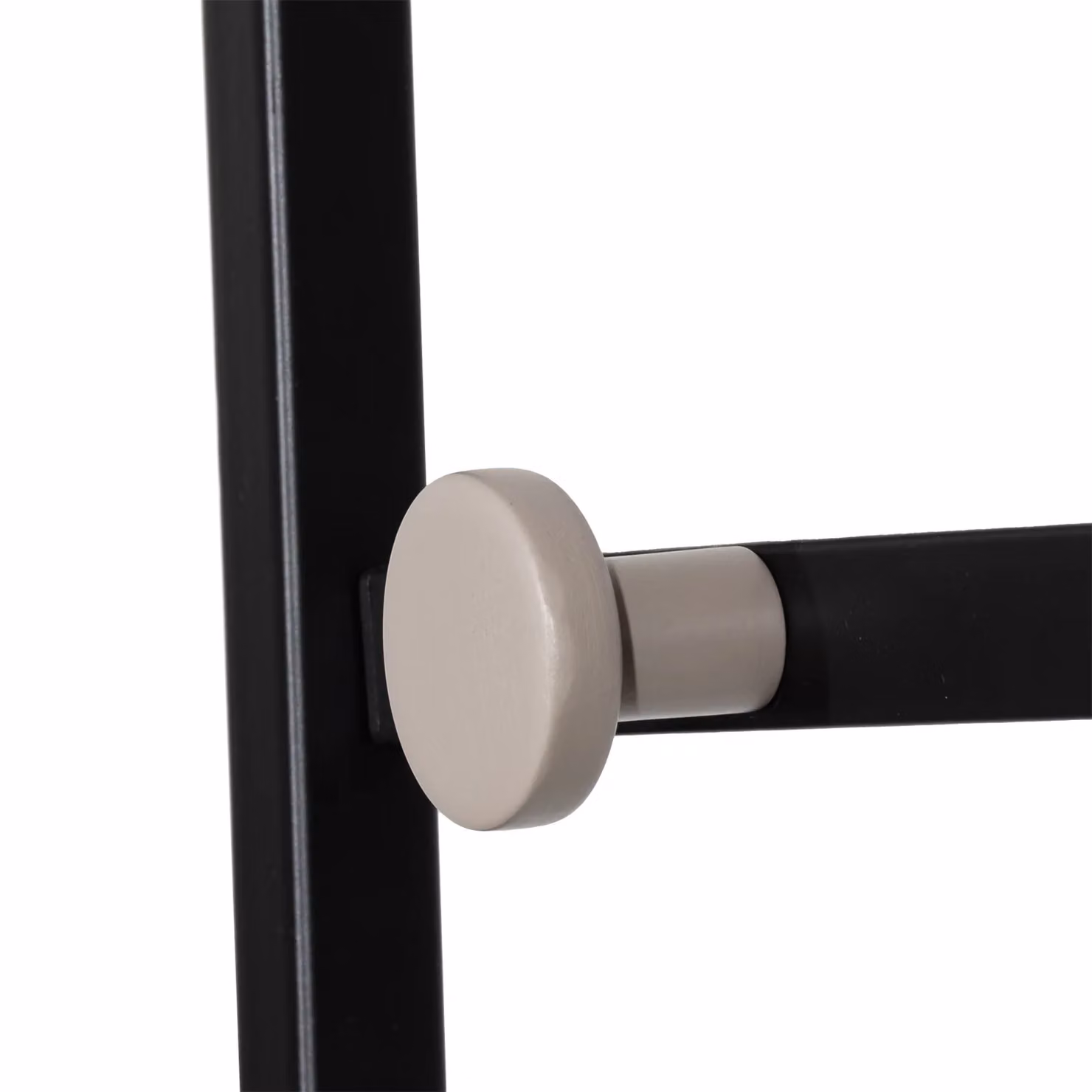 Vestiamo Casa Appendiabiti moderno con seduta e scarpiera Nero H 178 x L 76 x P 35 cm – 2